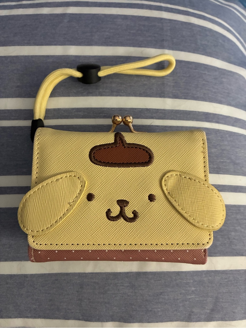 Sanrio Pompompurin Coin Purse Wallet